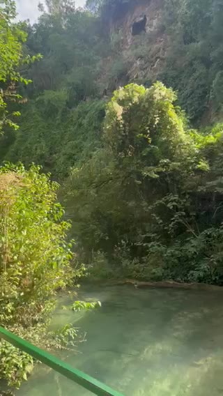 Video from Krushuna Waterfalls and Devetashka Cave — turquoise pools and cave views in Bulgaria
